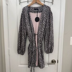 Storia Leopard Print Women's Robe